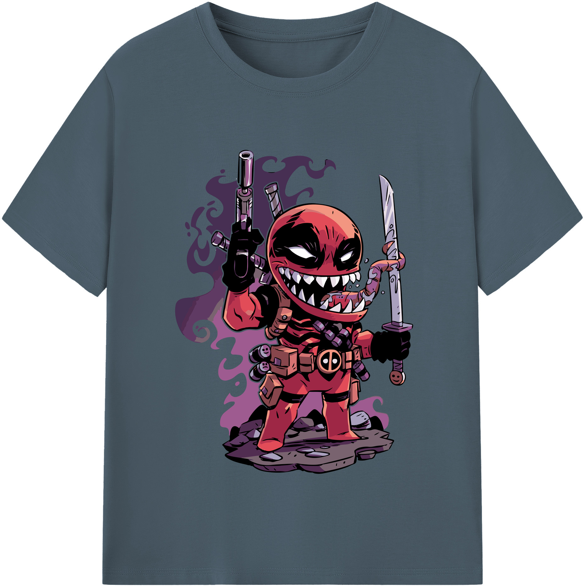 （画像用） アベンジャーズ The Avengers 綿100％半袖Tシャツ（フロントプリント）